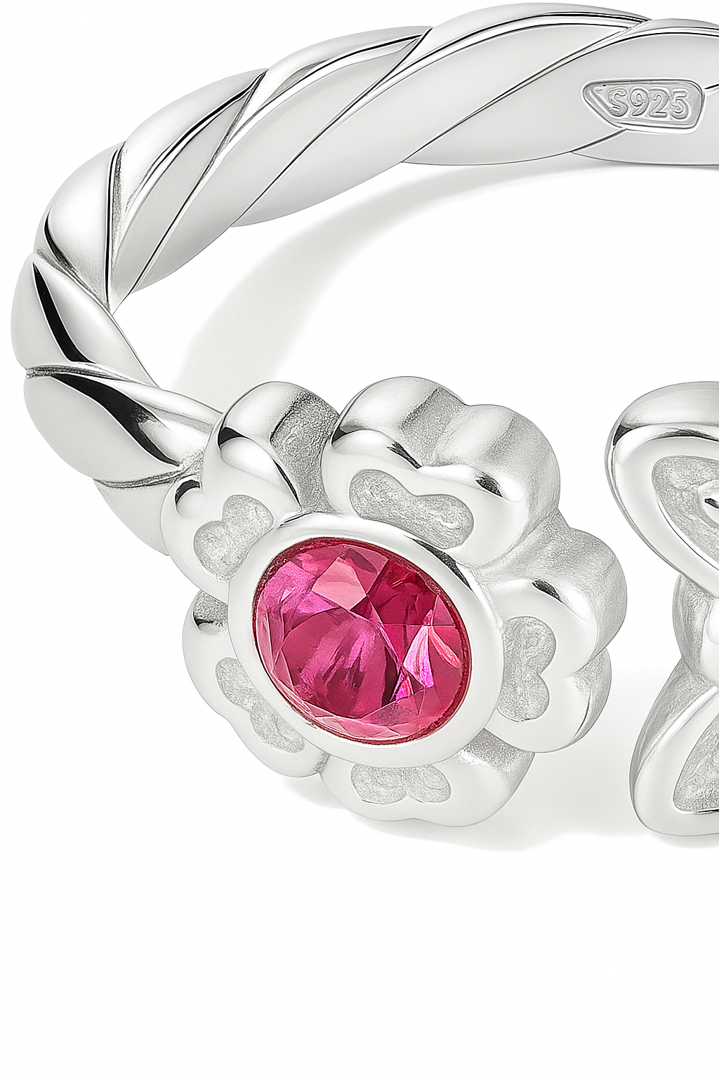 Anillo Midi Mariposa modelo Lyra