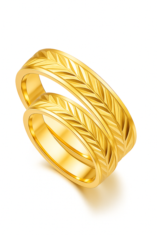 Argollas de Matrimonio Áurea Oro 18k