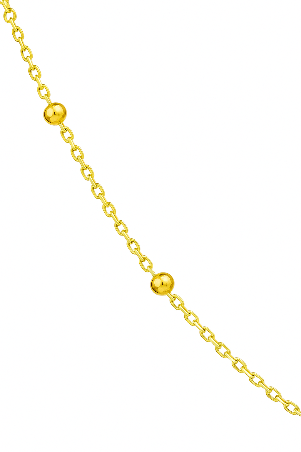 Gargantilla 45 cms con bolitas modelo Naira