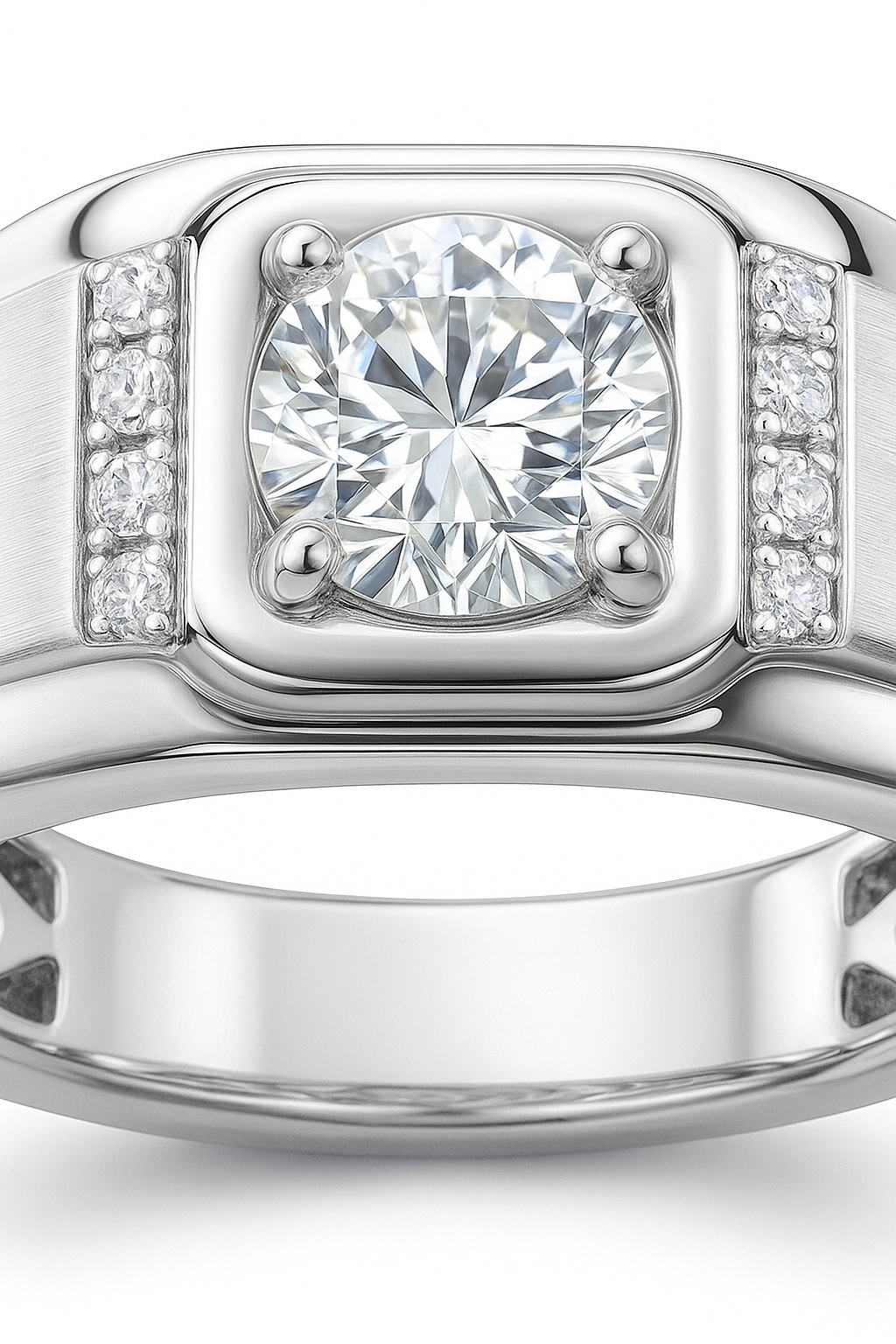 Anillo Sello modelo Cassian 18k