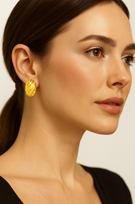 Pendientes Ovalados modelo Mirabel