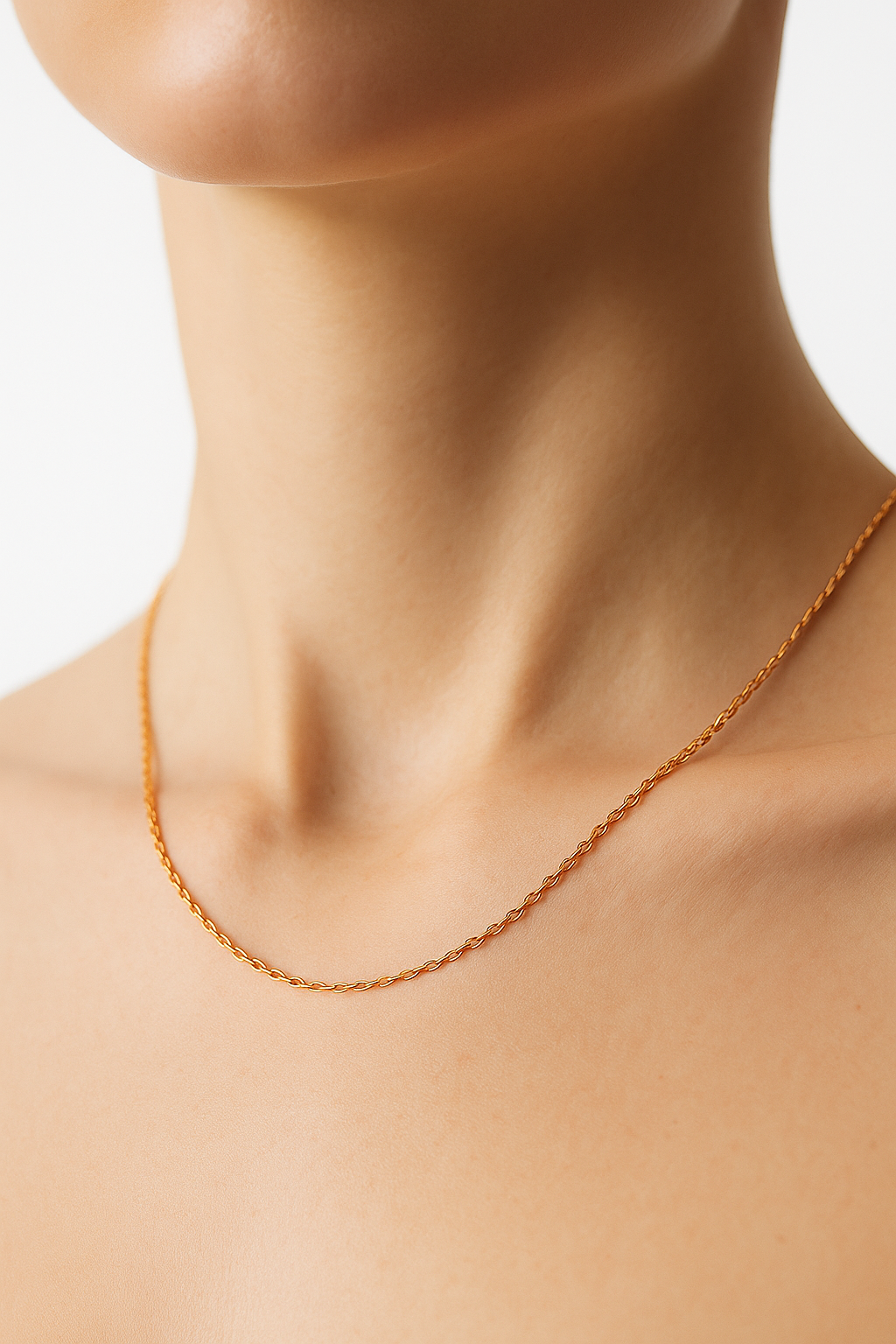 Gargantilla Eslabon clasico 50 cms modelo Eran