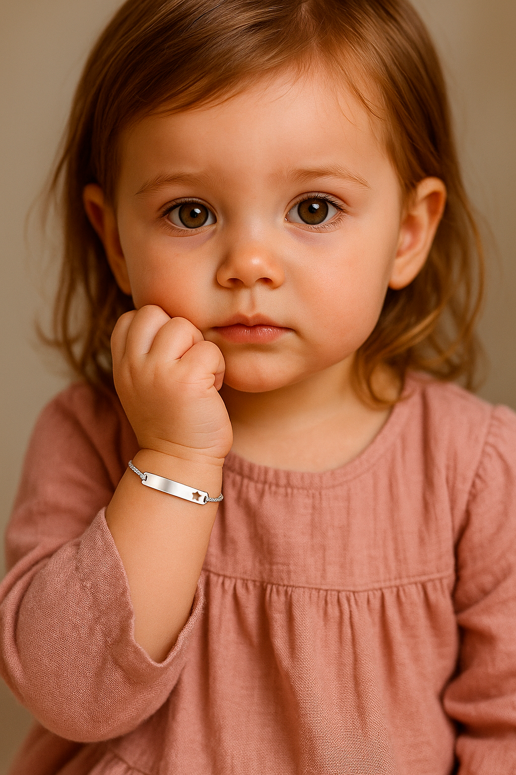 Pulsera modelo Soraya con estrella calada