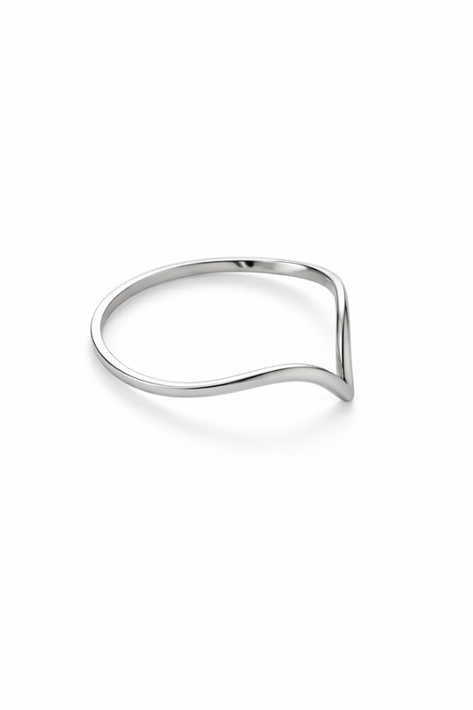 Anillo diseño en V Modelo Niva