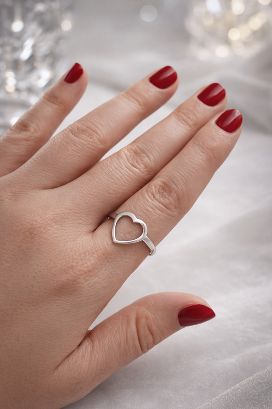 Anillo Corazón modelo Amora