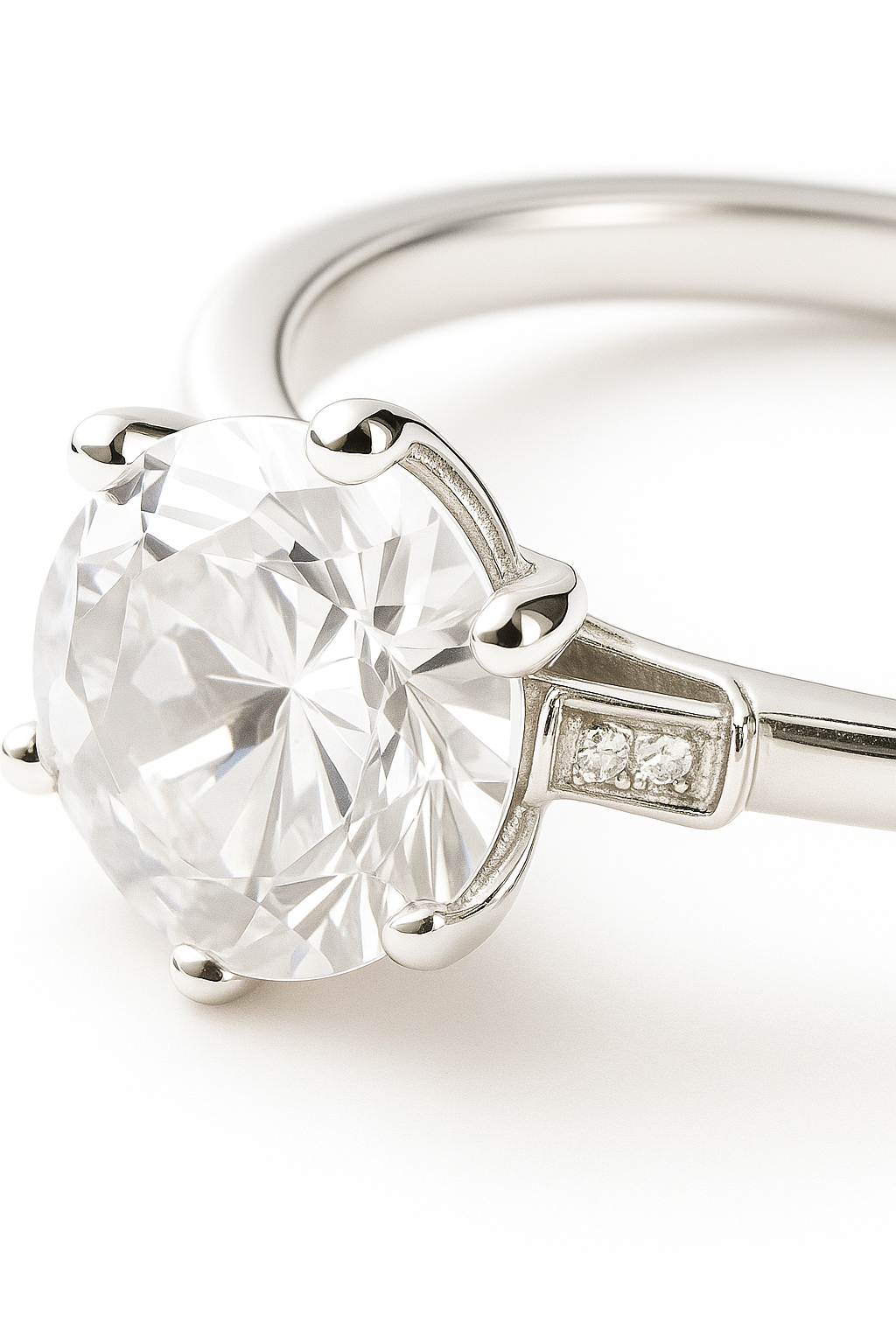 Anillo Solitario Modelo Elora