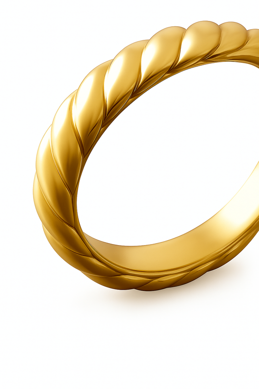 Anillo modelo Espiro Oro 18k