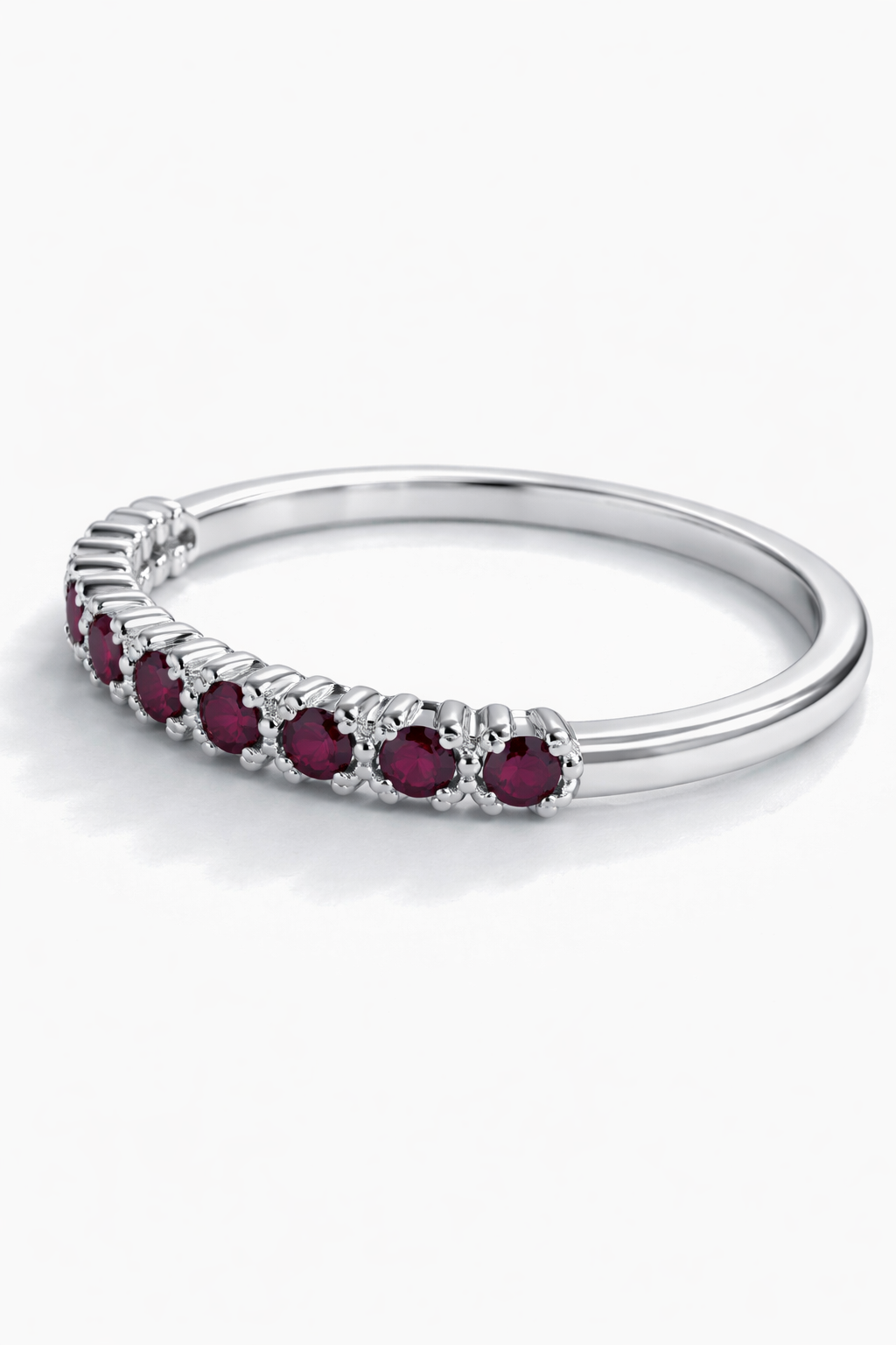 Anillo medio cintillo modelo Siena