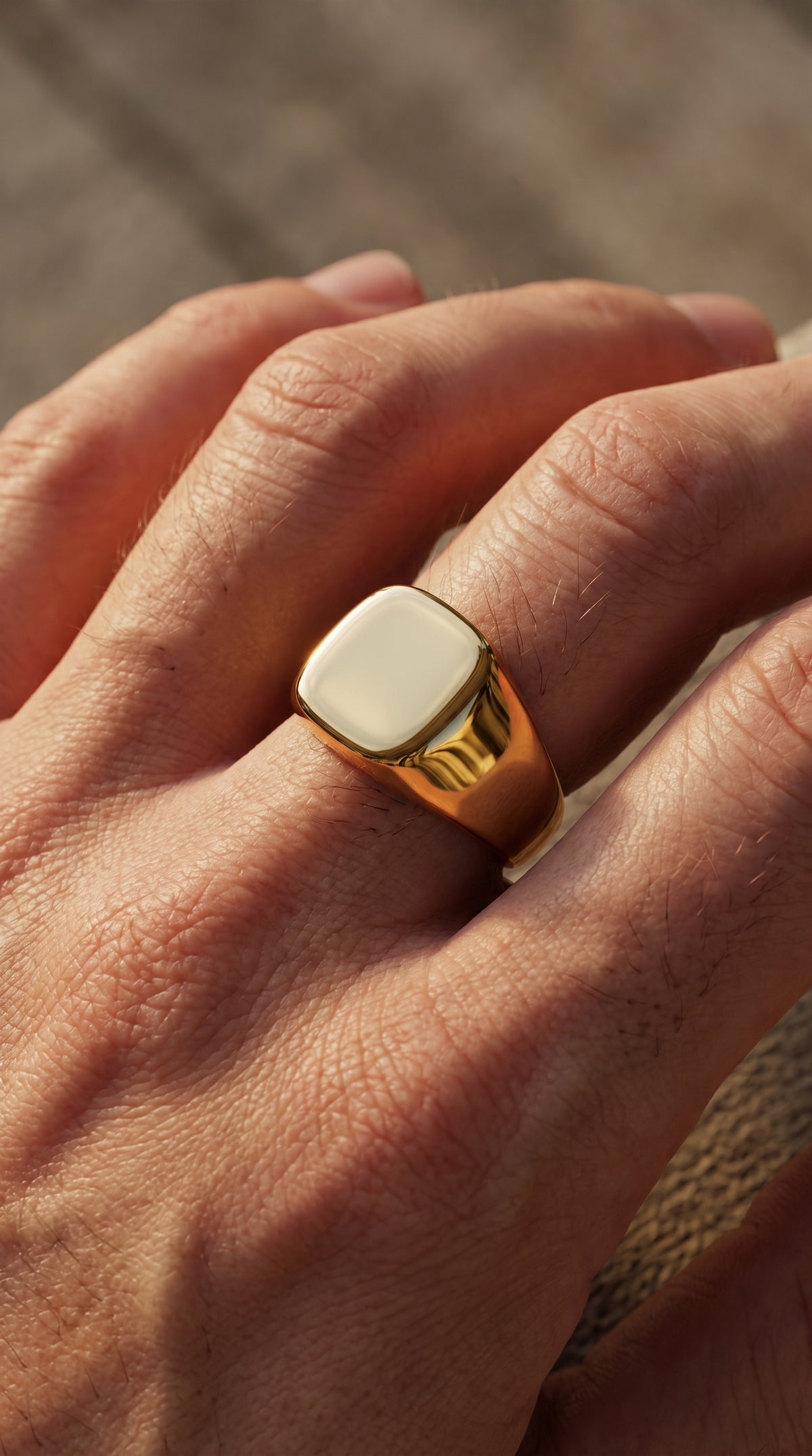 Anillo sello Modelo Damon