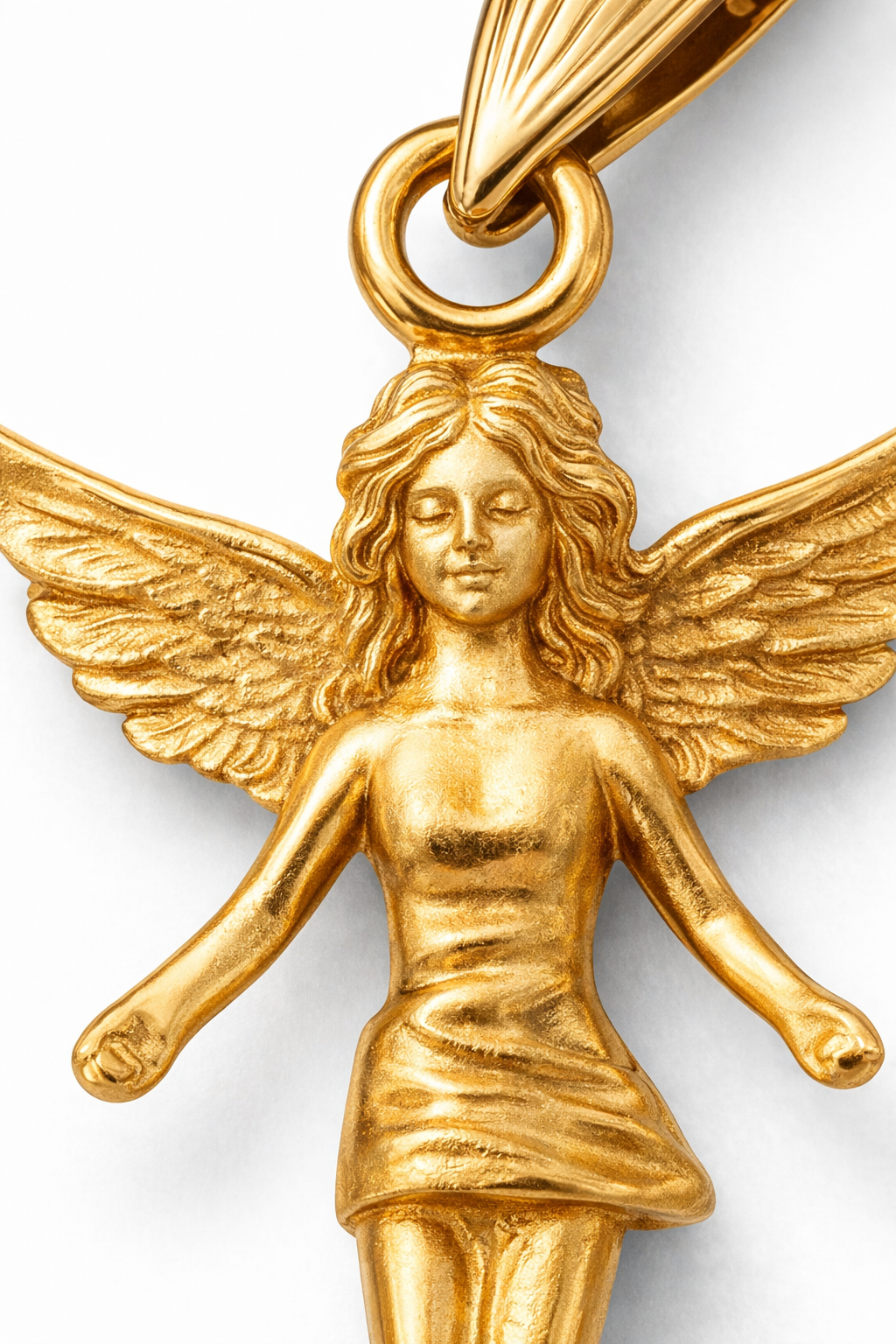 Colgante Hada en Oro 18k