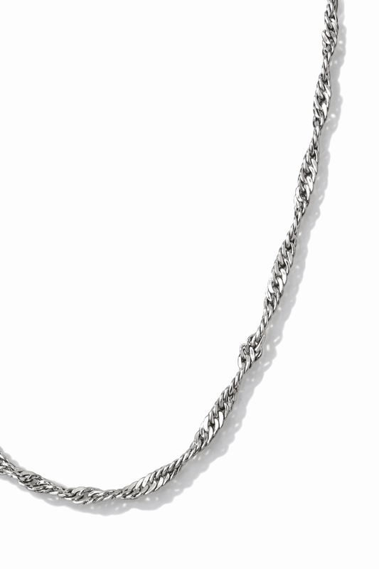 Gargantilla Plata 50 cms modelo Nero