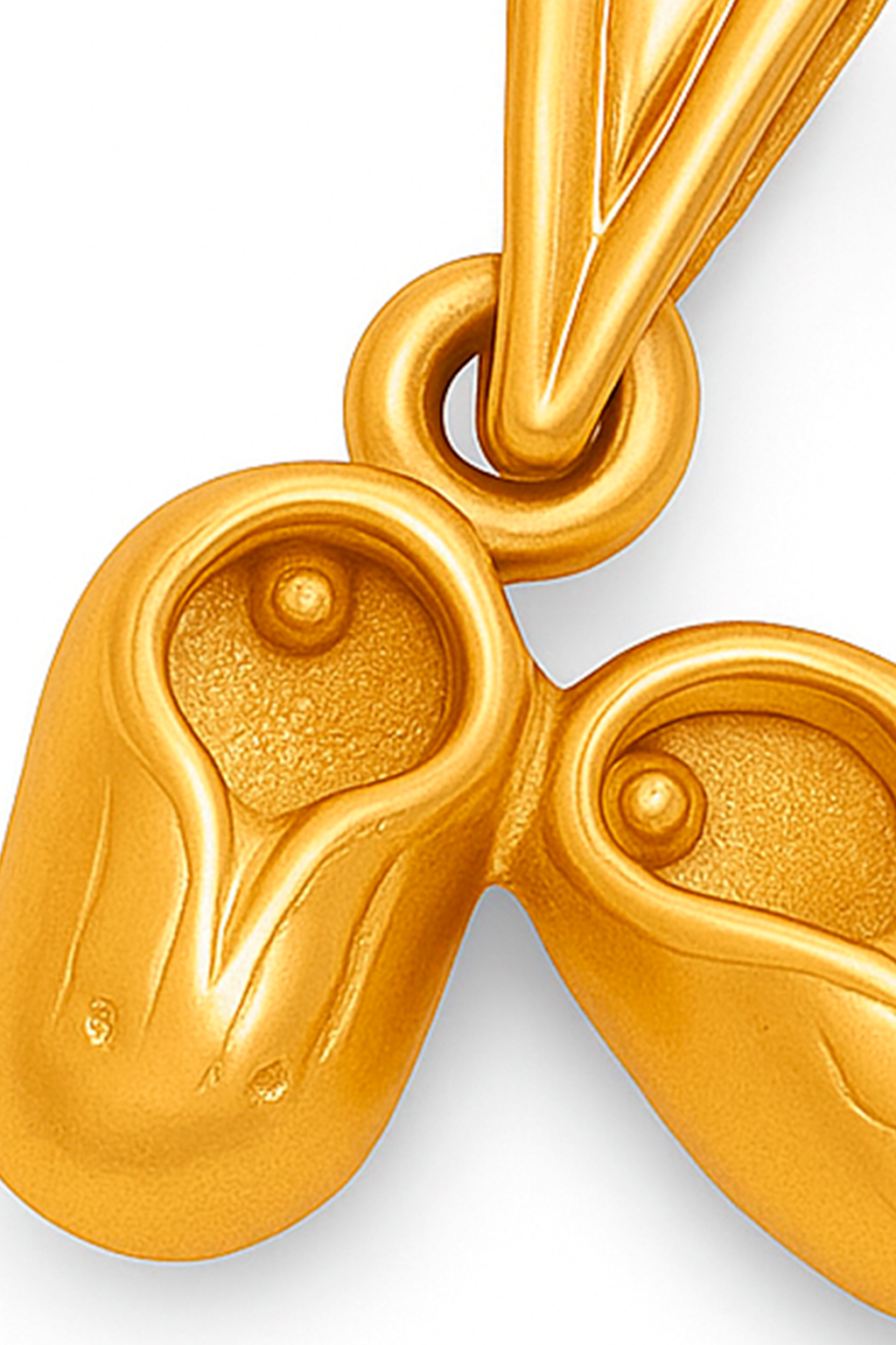 Colgante de Zapatitos Modelo Ternura en Oro 18k