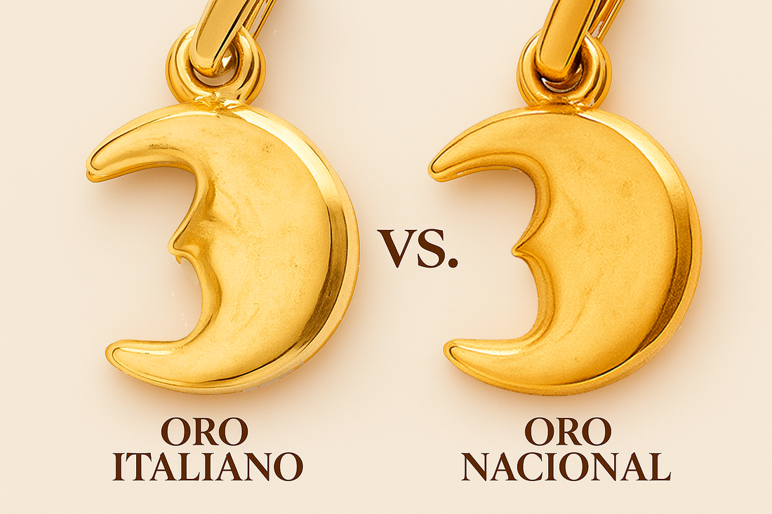 Oro 18K nacional vs. oro 18K italiano