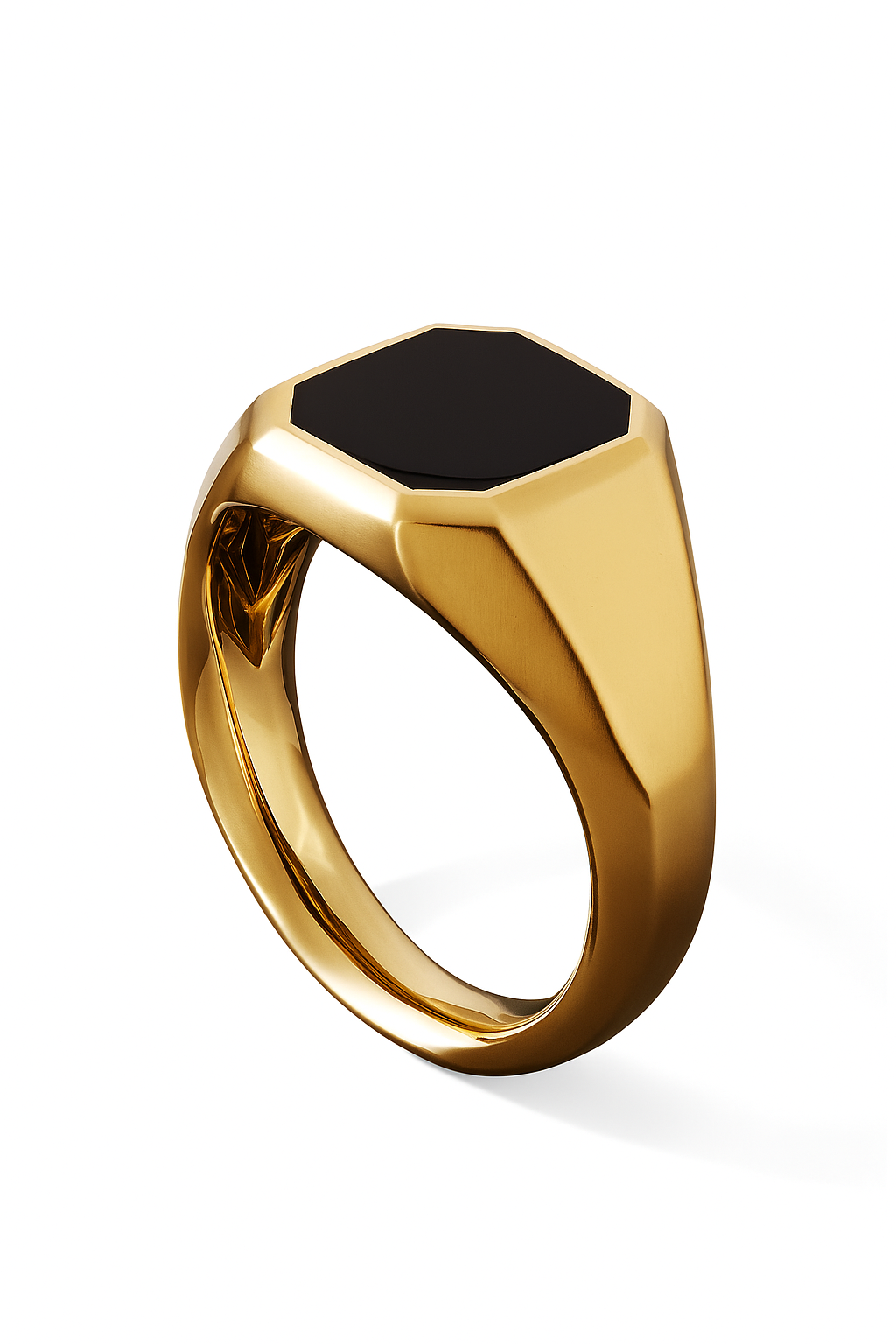 Anillo Sello modelo Aldric Oro 18k