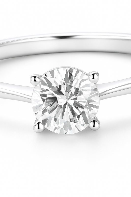 Anillo Solitario modelo Isolde