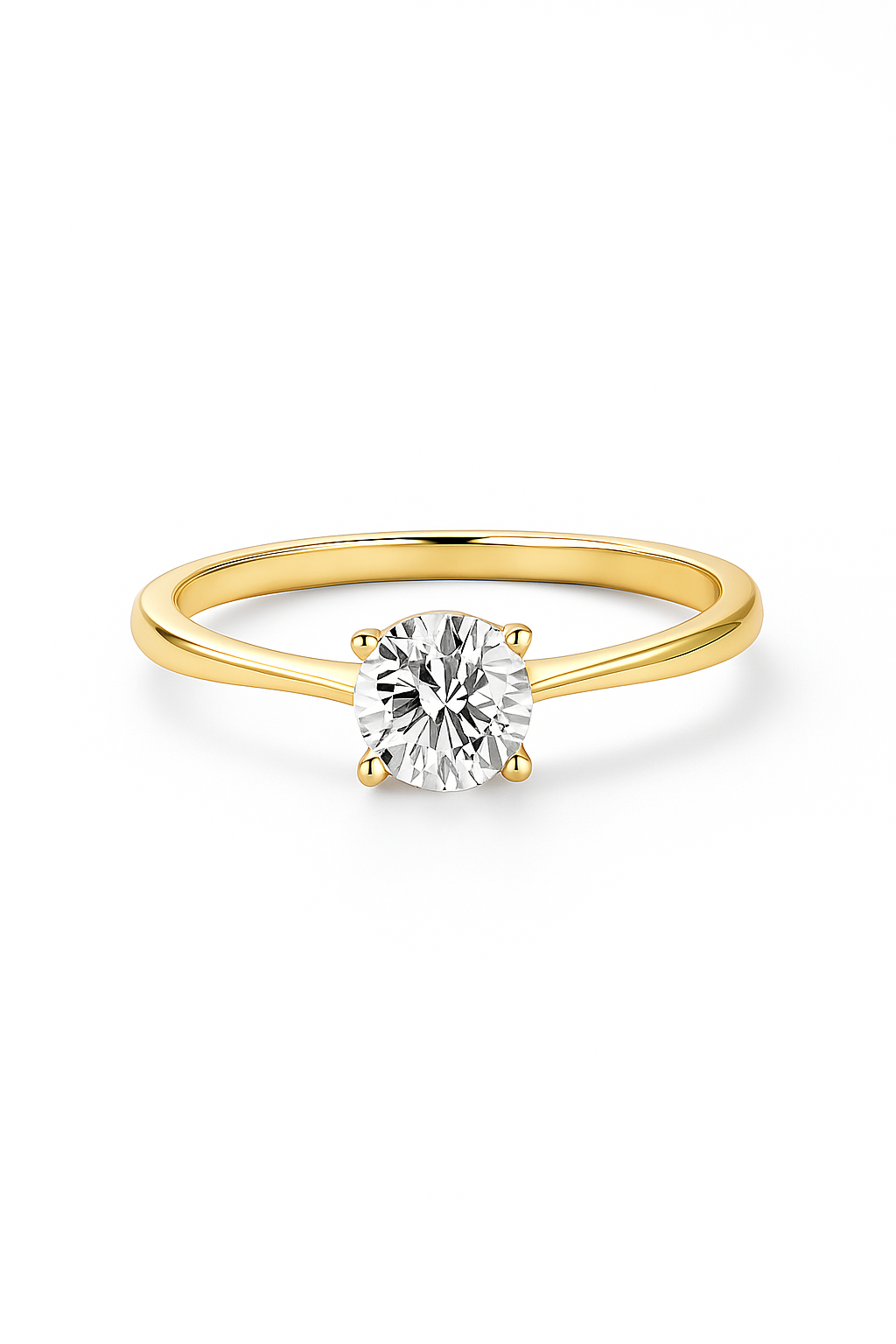 Anillo Solitario modelo Isolde