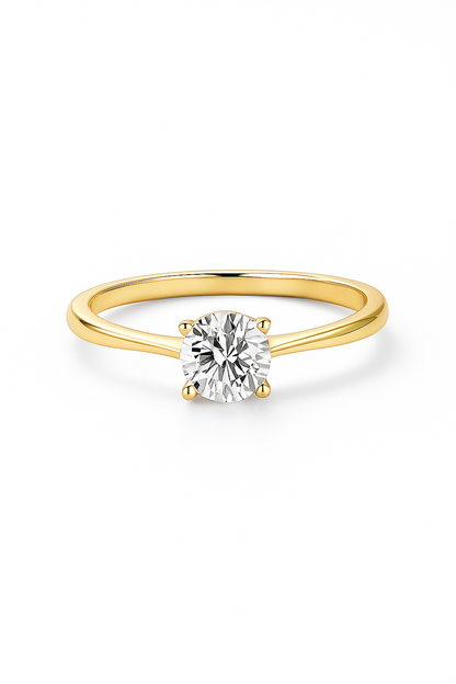 Anillo Solitario modelo Isolde