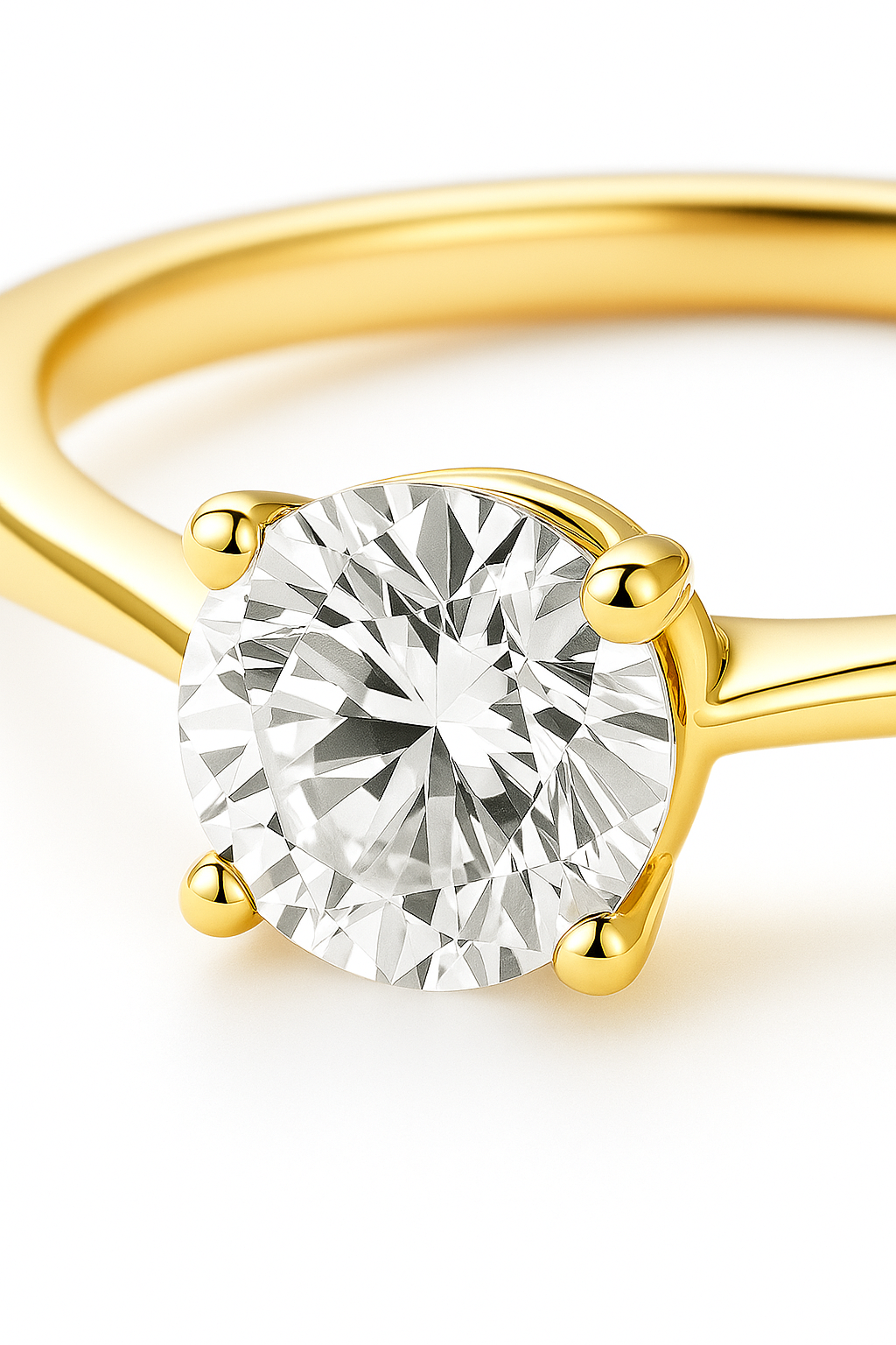 Anillo Solitario modelo Isolde