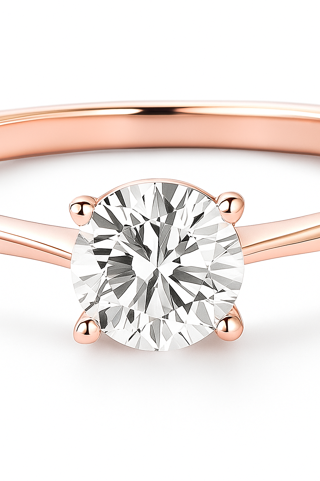 Anillo Solitario modelo Isolde