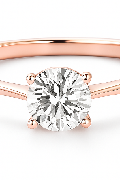 Anillo Solitario modelo Isolde