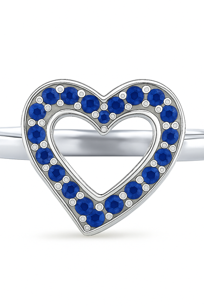 Anillo Corazón Brillante modelo Amorette Oro 18k