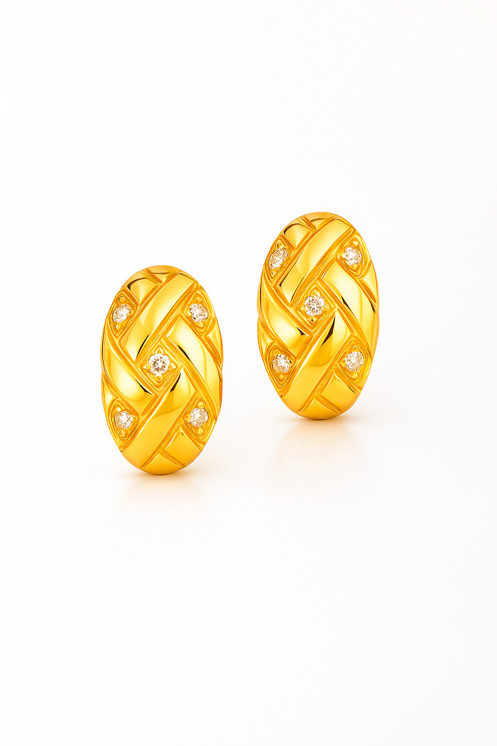 Pendientes Ovalados modelo Mirabel