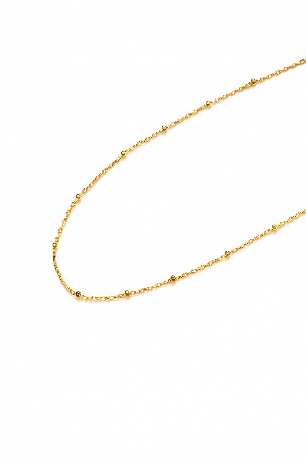 Gargantilla 45 cms con bolitas modelo Naira