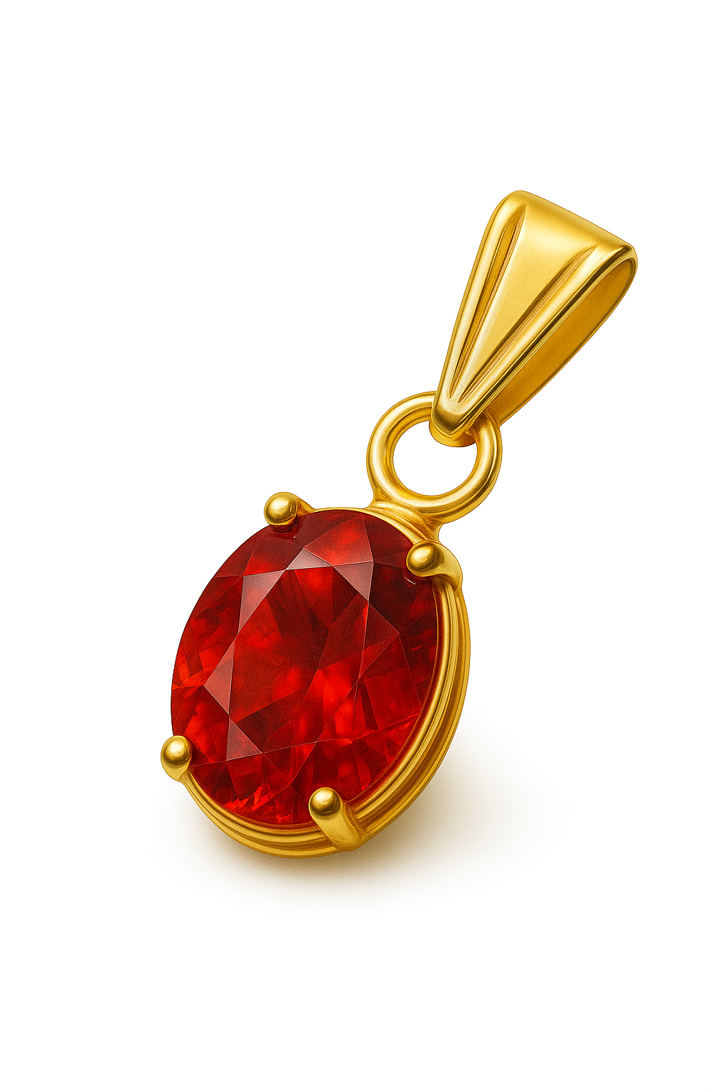 Colgante con Circón modelo Ignis de Oro 18k