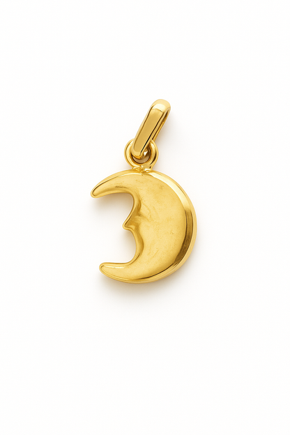 Colgante de Luna Modelo Aylin Oro 18k