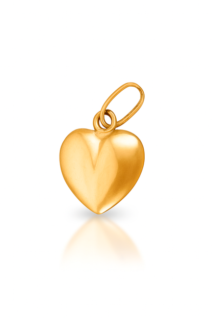 Colgante de Corazón de Oro 18k Modelo Amore