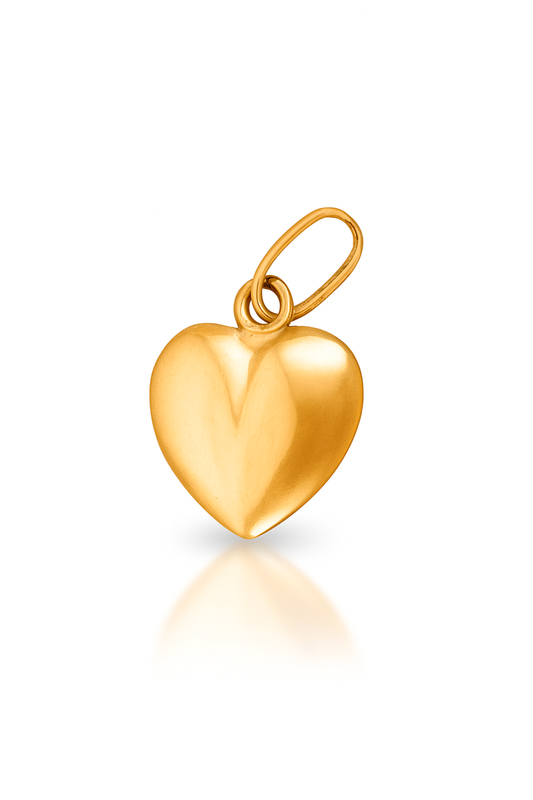 Colgante de Corazón de Oro 18k Modelo Amore