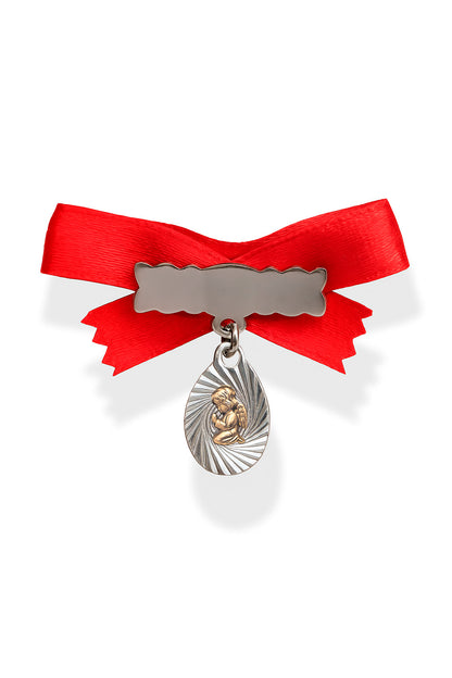 Prendedor Angelito Plata con Oro modelo Amiel
