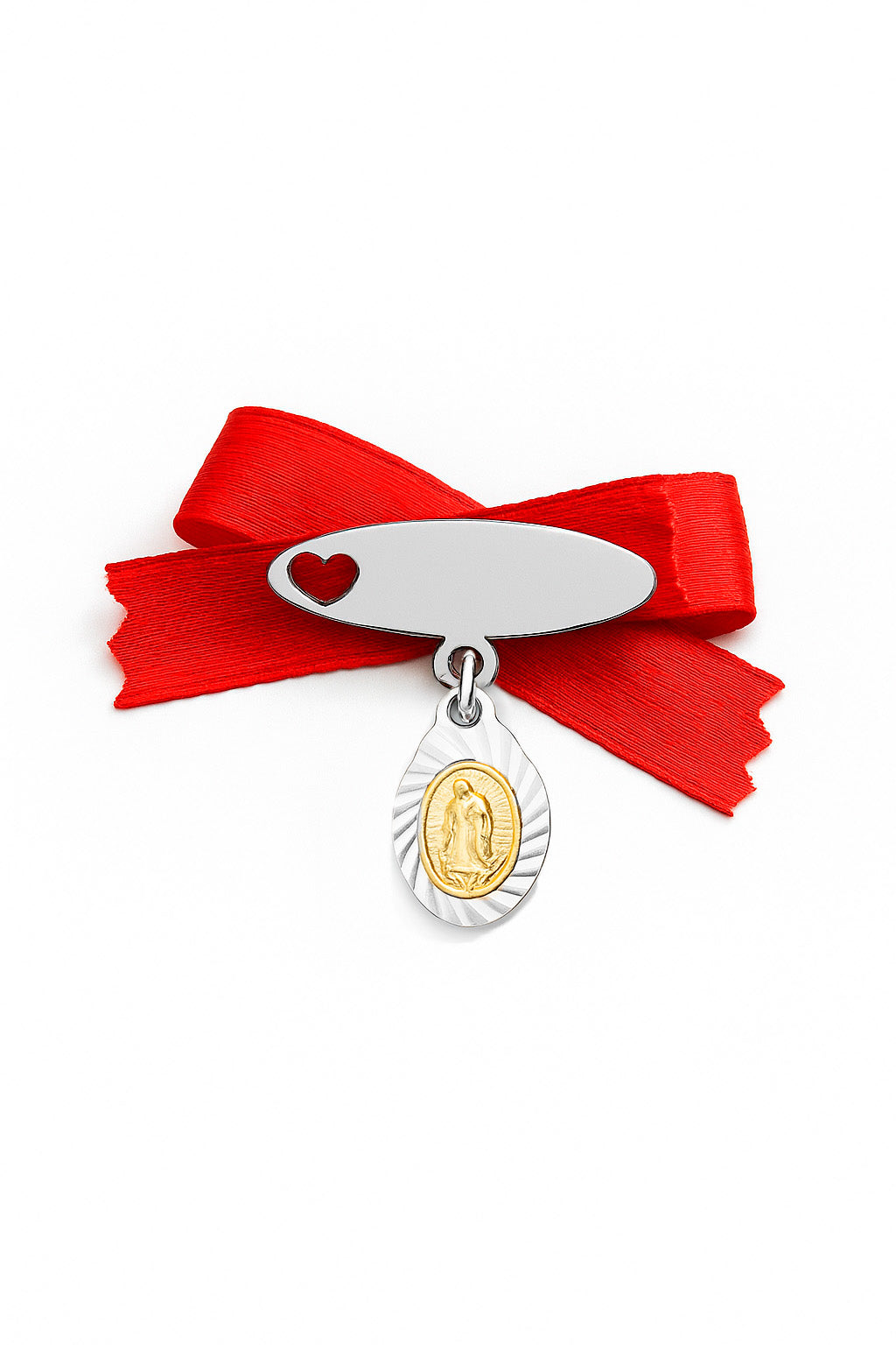Prendedor Virgen de los Rayos modelo Corael