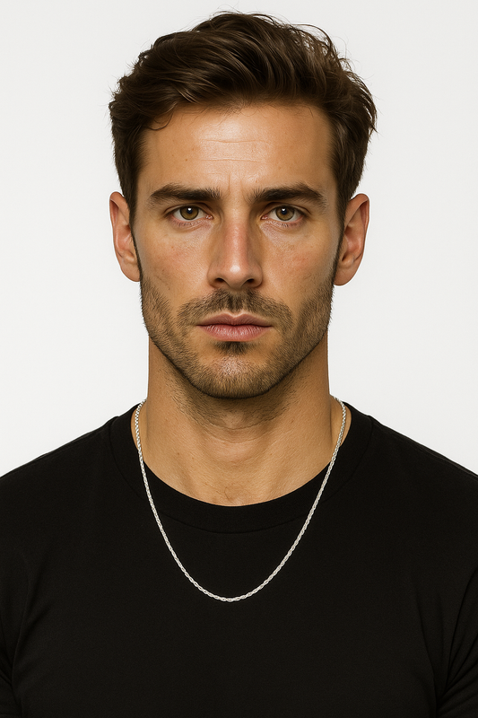 Gargantilla Tourbillon 55 cms modelo Aurelio