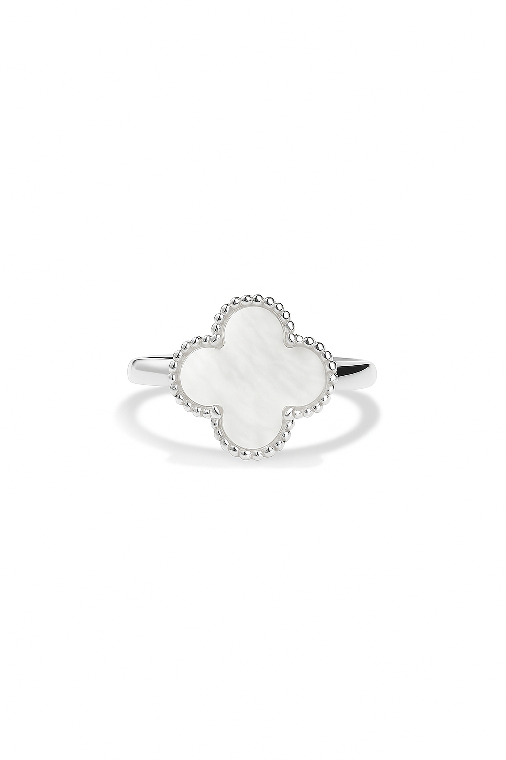 Anillo Trébol de Nácar modelo Lunaria
