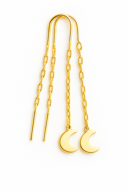 Pendientes de Luna modelo Aylira