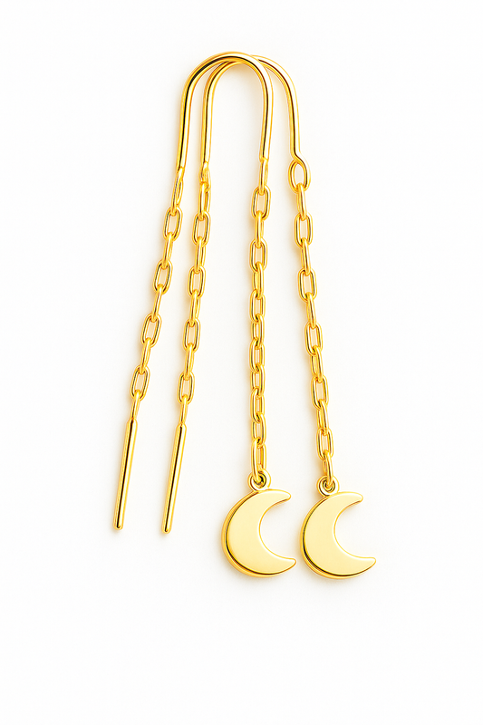 Pendientes de Luna modelo Aylira