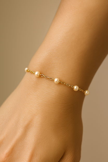 Pulsera Perlas cultivadas Modelo Ismena