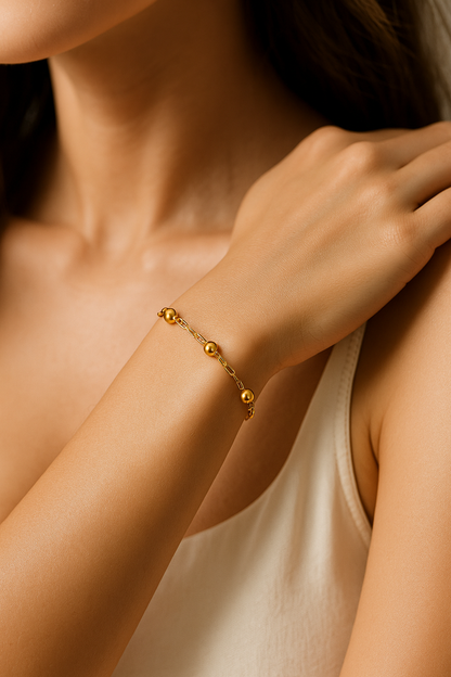 Pulsera esferas Modelo Nerea