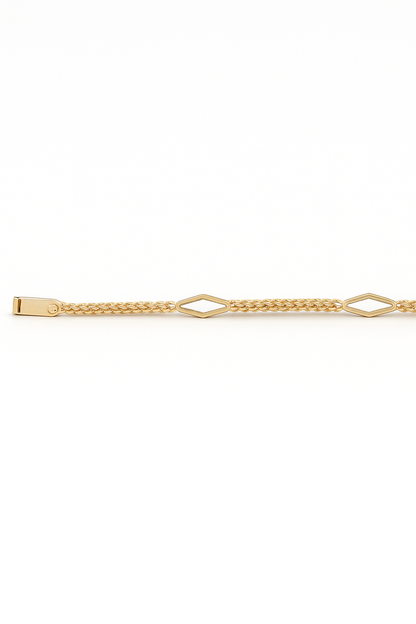 Pulsera Rombos Modelo Isidora