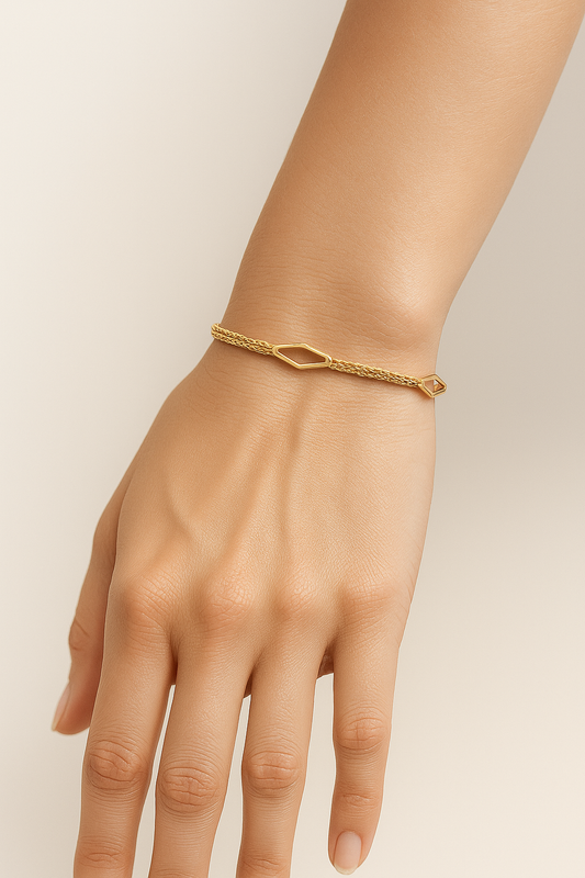 Pulsera Rombos Modelo Isidora