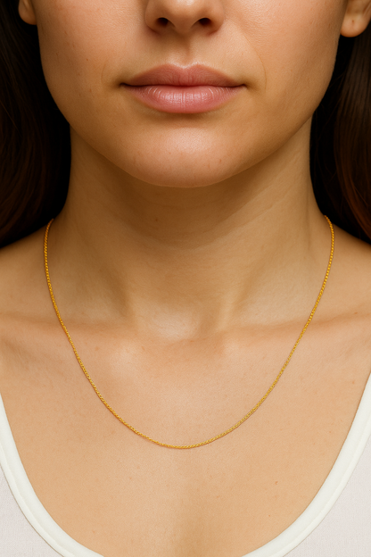 Gargantilla 45 cms Eslabón modelo Evan