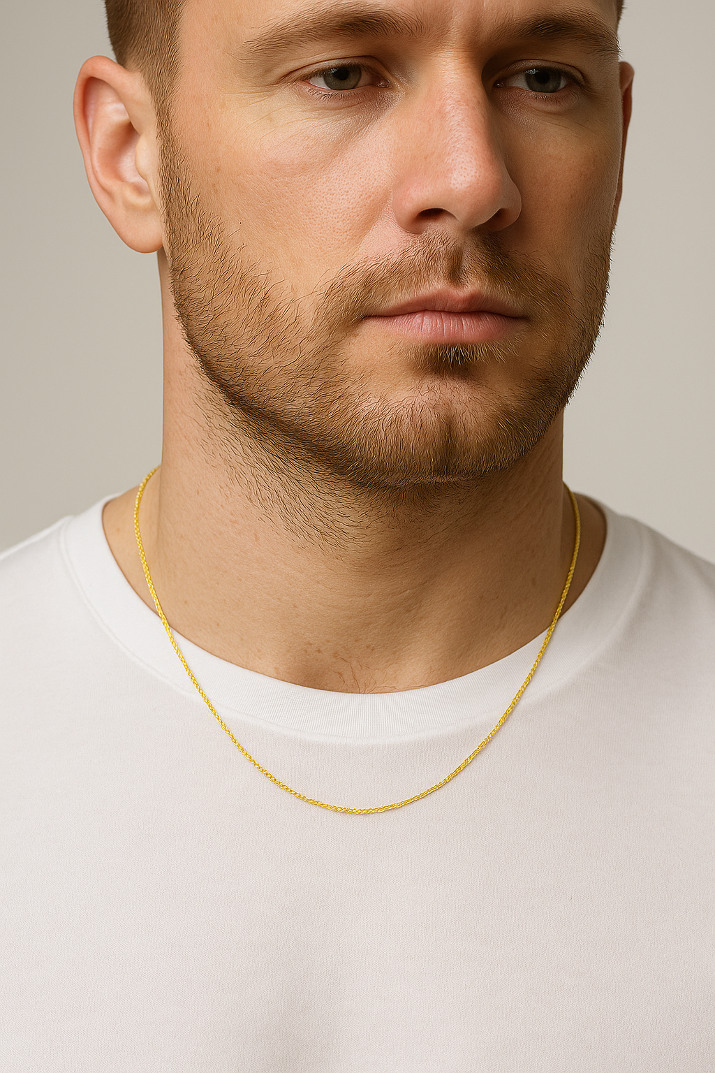 Gargantilla 45 cms Eslabón modelo Evan