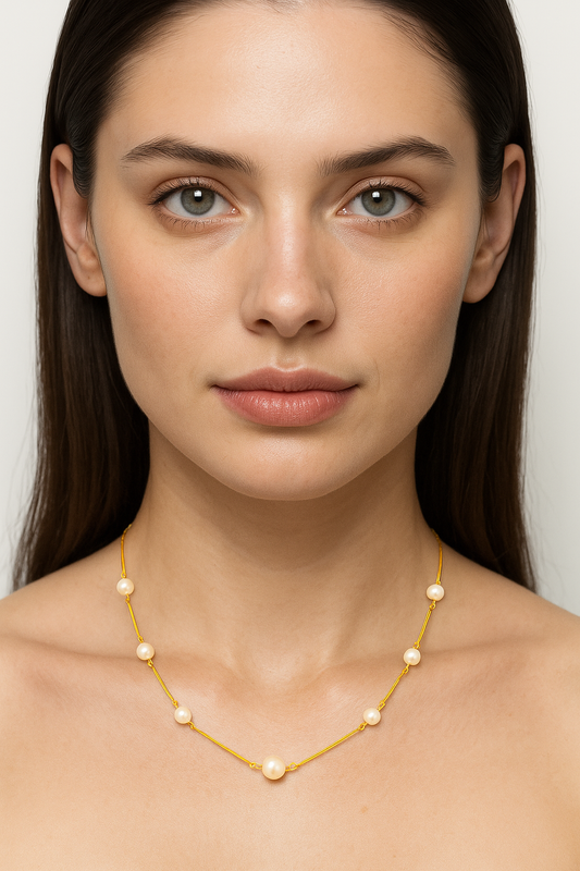 Collar con Perlas cultivadas modelo Éden