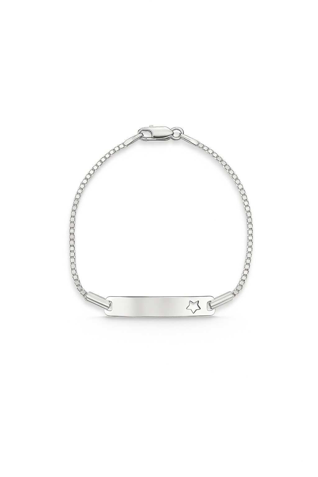 Pulsera modelo Soraya con estrella calada