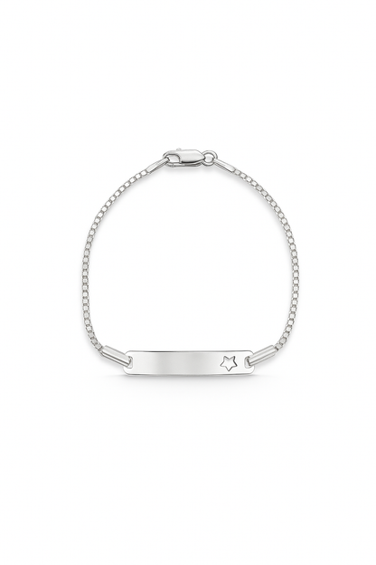 Pulsera modelo Soraya con estrella calada