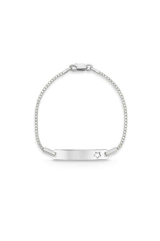 Pulsera modelo Soraya con estrella calada