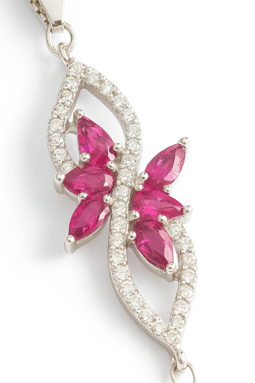 Pulsera Infinito con Circones modelo Evelyn