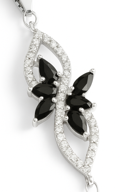 Pulsera Infinito con Circones modelo Evelyn