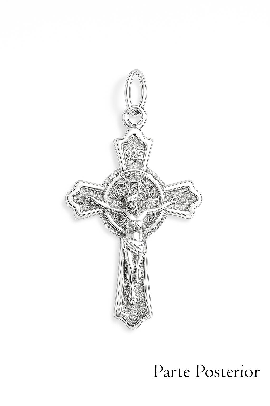 Colgante Cruz de Cristo y San Benito